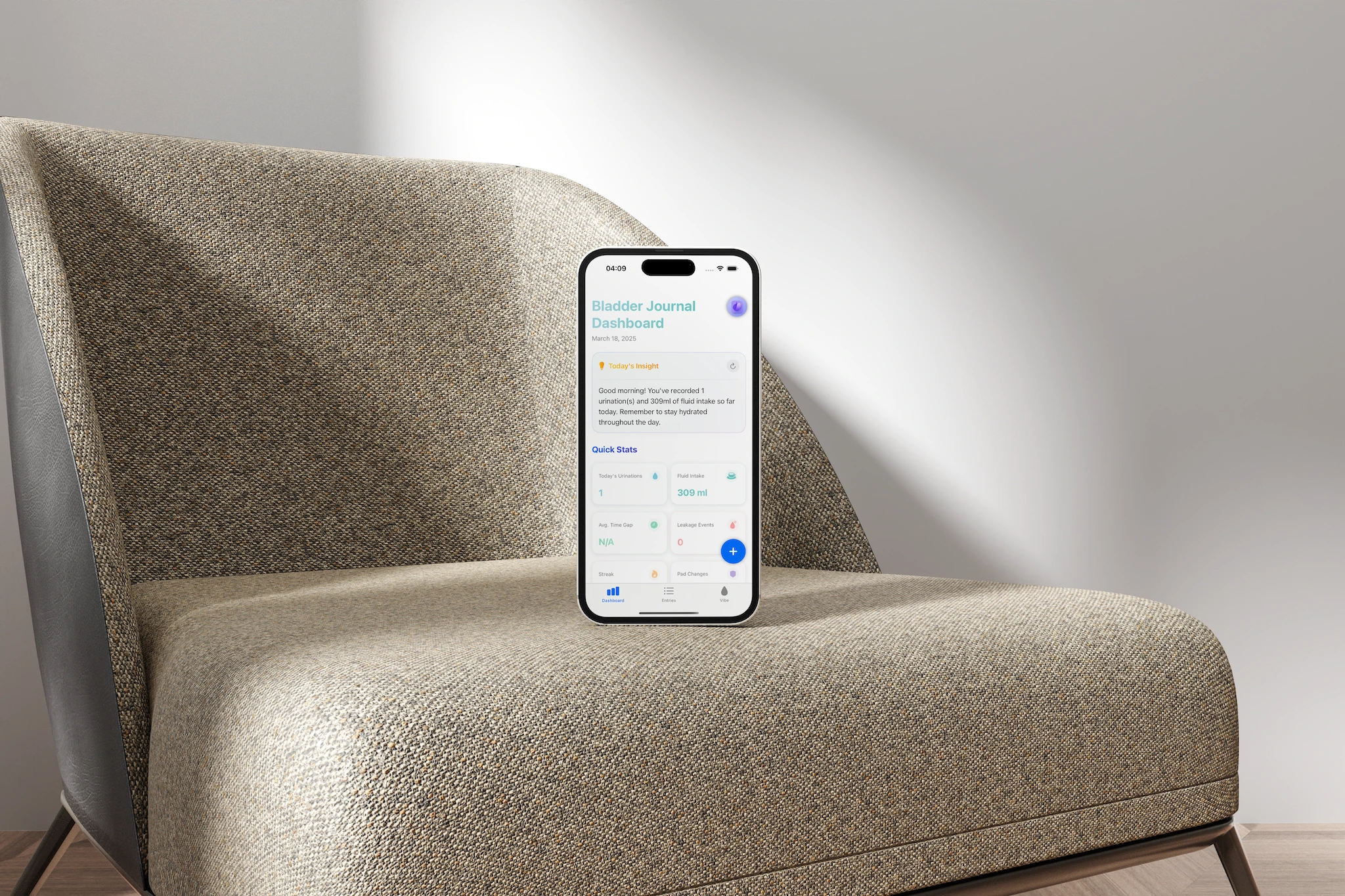 Bladder Journal: AI Bladder Diary